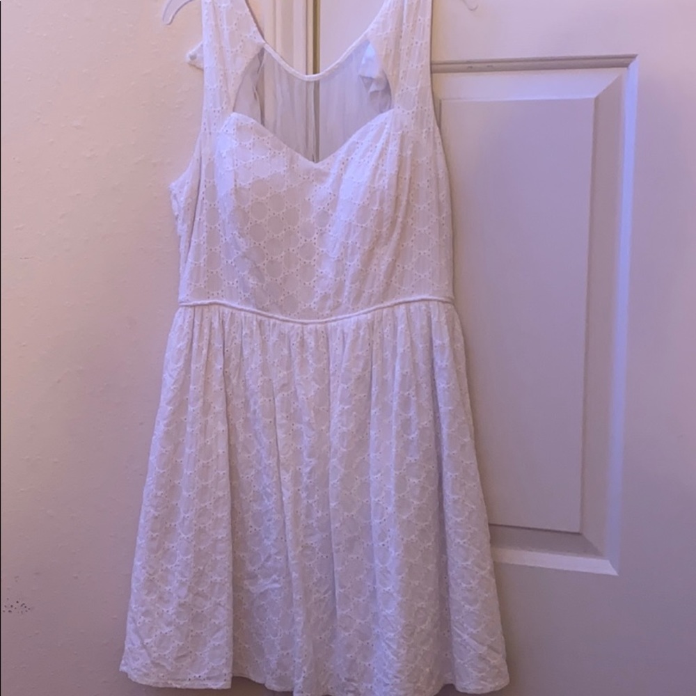 White dress
